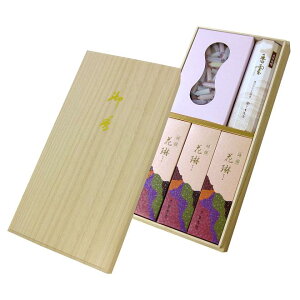 【薫寿堂のお線香ギフト】 特選花琳ミニローソク 二種香 お彼岸 お盆 進物