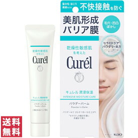 【送料無料(ゆうパケット)】キュレル 潤浸保湿 パウダーバーム 34g 花王