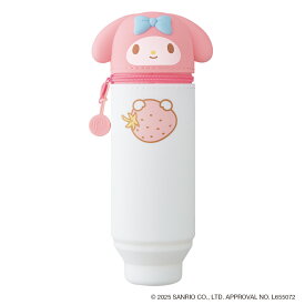 【数量限定】リヒトラブ プニラボ サンリオ PuniLabo キャラクターズ ハローキティ / シナモロール / ポムポムプリン / クロミ / マイメロディ / ハンギョドン / ポチャッコ スタンドペンケース シリコン メイクポーチ ペンケース