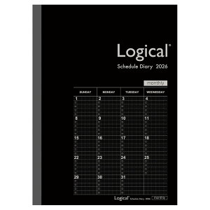 iJoV WJ_CA[ ԃm[g^Cv B B5 ubN  F NS-B502-26BD ԃubN 2026N XPW[ 蒠 XPW[ _CA[ 2026 j n܂