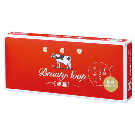 牛乳石鹸 カウブランド 赤箱 石鹸 石けん 85g 6個入 せっけん 石鹸