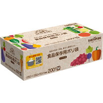 楽天市場】食品保存用ポリ袋 スマートキッチン 200枚入の通販