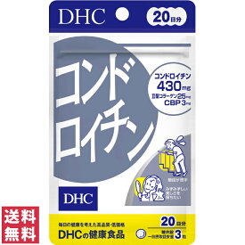 【送料無料(ゆうパケット)】 DHC コンドロイチン 20日分 60粒 サプリ サプリメント