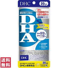 【送料無料(ゆうパケット)】DHC DHA 20日分 80粒 サプリ サプリメント