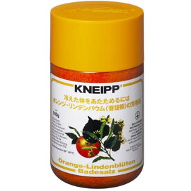 【宅配便】クナイプ(KNEIPP) バスソルトオレンジ・リンデバウムの香り 850g【クナイプ KNEIPP バスソルト 入浴剤】