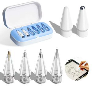 �A�b�v���y���V�� �y����AApple Pencil Pro�p�����`�b�v�AiPencil�j�u�A�N�Z�T���[�A�A�b�v�O���[�h�ŃX�^�C���X�y���`�b�v���[�{�b�N�X�t���AApple Pen 2nd/1st Gen & USB-C�Ή��A6�� ���� - �u���[