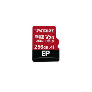 Patriot Memory A1 V30 MicroSD�������J�[�h 256GB Andriod �X�}�[�g�t�H���ƃ^�u���b�g�œK�� Full HD & 4K PEF256GEP31MCX