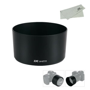 JJC ET-77 �t�� �����Y�t�[�h Canon RF 85mm F2 Macro IS STM �����Y �p �L���m�� EOS R5 R6 R RP Ra �J���� �ɑΉ�