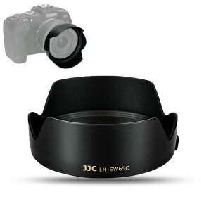 JJC EW-65C �t�� �����Y�t�[�h Canon RF 16mm F2.8 STM �����Y �p Canon EOS R RP R3 R5 R6 �J���� �ɑΉ� �U43mm�ی�t�B���^�[ �� �����Y�L���b�v�C���X�g�[���\
