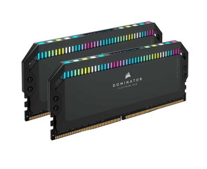 CORSAIR DDR5-5200MHz �f�X�N�g�b�vPC�p������ DOMINATOR PLATINUM RGB DDR5�V���[�Y(PC5-41600) 64GB [32GB×2��] CMT64GX5M2B5200C40