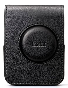�x�m�t�C���� FUJIFILM �C���X�^���g�J�����P�[�X instax mini Evo �J�����P�[�X 480238 �u���b�N