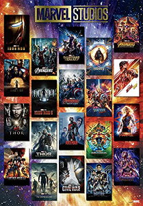 1000�s�[�X �W�O�\�[�p�Y�� �}�[�x�� Movie Poster Collection MARVEL STUDIOS (51x73.5cm)