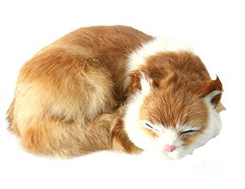 DOUDOO 猫 ぬいぐるみ リアル 寝そべり ねこ 本物そっくり ネコちゃん 置物 部屋飾り インテリア #4