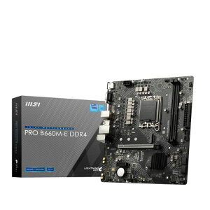 MSI PRO B660M-E DDR4 �}�U�[�{�[�h