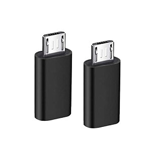 YFFSFDC USB-C  Micro USB A_v^ Type-C (X) to Micro USB (IX) ϊA_v^ 2 }CNUSBϊA_v^[ ϊRlN^ [dƃf[^] XperiaAGalaxyANexusAHUAWEIMicro USBݔΉ (u