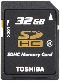 TOSHIBA SDHCカード 32GB Class4 日本製 (国内正規品) SD-L032G4