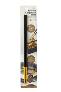 マーナ (marna) シリコーン 菜ばし ミニ ( 食洗機対応 / イエロー / 25cm ) 菜箸 箸 ( 滑りにくい / 熱につよい ) K691Y