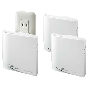 IODATA ���b�V��WiFi ����LAN ���[�^�[ 11ac Wi-Fi 867+400Mbps �q�@2�� �R���Z���g���t�� IPv6 3�K��/4LDK/40�� ���{���[�J�[ WN-DX1300GNEX2
