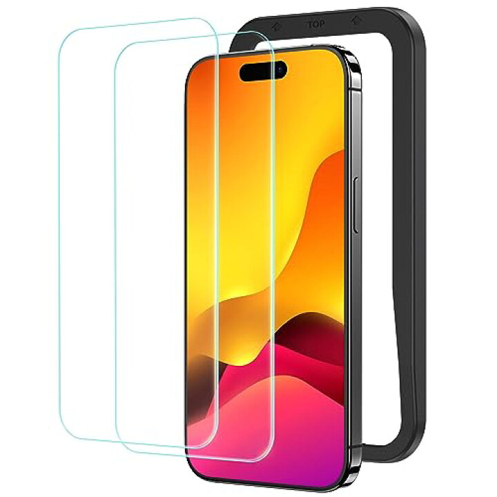 楽天市場】NIMASO ガラスフィルム iPhone 15 Pro用 強化ガラス 保護 