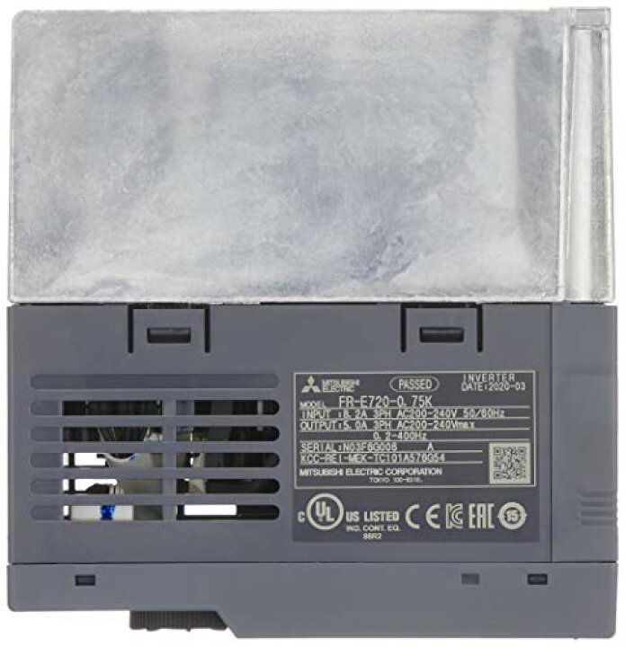 楽天市場】三菱電機 小型パワフルインバータ FR-E720-0.75K : オクタ 