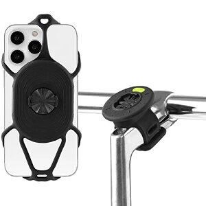 【Bone】Bike Tie Connect Kit 2 自転車 スマホホルダー 360度回転 二代目 GARMIN互換 シリコン ゴム ハンドル ステム ガーミンサイクルコンピューター ガーミンマウント サイコンマウント レックマウ
