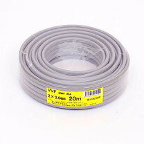楽天市場】vvf 2．0×2芯 青被覆の通販