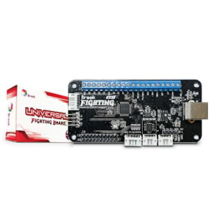 Brook Universal Fighting Board�@���j�o�[�T���t�@�C�e�B���O�{�[�h �A�[�P�[�h�R���g���[���[�p�ϊ���� PS5 Xbox Series X/S Xbox One Xbox 360 PS4 PS3 Switch NEOGEO Mini PS Classic PC�ɑΉ� �n���_�t���ς� �ȒPDIY 