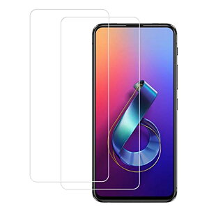 �y2���Z�b�g�zKPNS ���{�f�ސ� �����K���X ASUS Zenfone 6 ZS630KL? �p �K���X�t�B���� �����K���X �J�o�[ �ی�t�B����