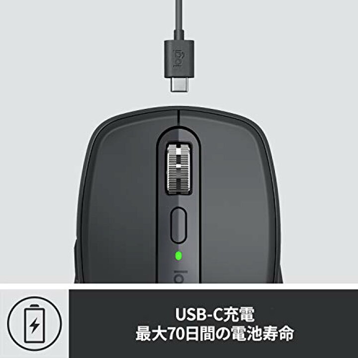 楽天市場】ロジクール MX ANYWHERE 3 ワイヤレス モバイルマウス  