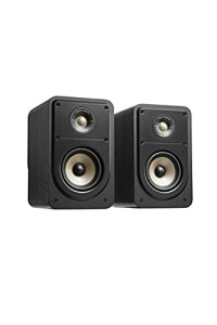 ポークオーディオ POLK AUDIO SIGNATURE ELITE ES15 コンパクトブックシェルフスピーカー ブラック ES15BLK(2台1組)