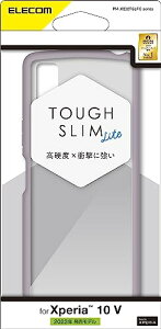 GR Xperia 10 V [ SO-52D / SOG11 ] P[X ϏՌ ^ y wʃNA TOUGH SLIM LITE Xgbvz[t x_[ PM-X232TSLFCPU