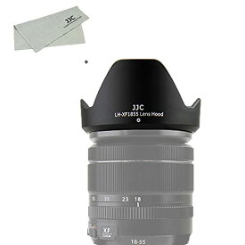 JJC 可逆式 レンズフード Fujifilm FUJINON XF 14mm F2.8 R & XF 18-55mm F2.8-4 R LM OIS レンズ 用 Ф58mm保護フィルター と レンズキャップ インストール可能