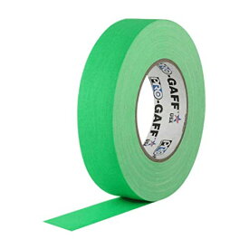 OfficeMarket Pro Tapes ガッファーテープ 蛍光グリーン 25mm x 45m カメラ テープ GAFFER TAPE FLUORESCENT