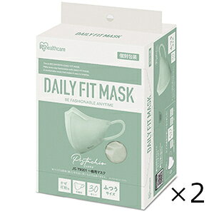 DAILY FIT MASK ���� �ӂ��T�C�Y �s�X�^�`�I 30���� 2�Z�b�g �A�C���X�I�[���} �S���ꗥ��������