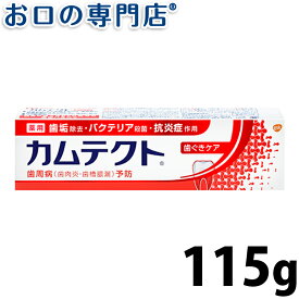カムテクト 歯ぐきケア 薬用ハミガキ 115g 歯磨き粉／ハミガキ粉
