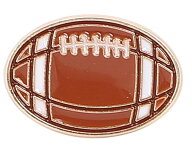 ピンバッジ アメフト ラグビーボール バッジ ピンズ スポーツ好き アクセサリー バタフライクラッチ 記念…
