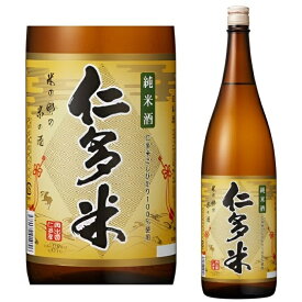 仁多米コシヒカリ 純米酒 1800ml 日本酒 純米 純米酒 仁多米コシヒカリ 辛口 清酒 食中酒 冷酒 ぬる燗 熱燗