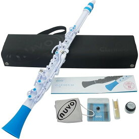 ヌーボ / N120CLBL クラリネオ プラスチック製 C調 クラリネット Clarineo White/Blue NUVO