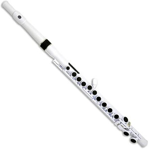 NUVO Student Flute 2.0 (WH/BK) N230SFWB �v���X�`�b�N���t���[�g