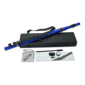 NUVO N235SFBB STUDENT FLUTE 2.0 �u���[/�u���b�N C�����ǕW������ �v���X�`�b�N�� �t���[�g C��