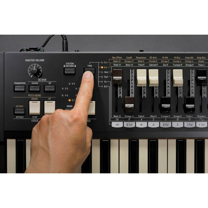 楽天市場】【即日発送】HAMMOND M-solo Burgundy ハモンド 49鍵盤 