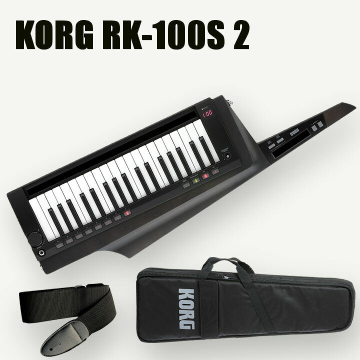 楽天市場】KORG RK-100S 2 KEYTAR BK トランスルーセント・ブラック 