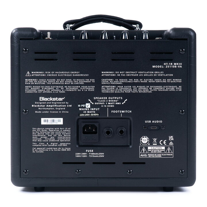 楽天市場】Blackstar HT-1R-MKIII コンパクト＆スタイリッシュな 