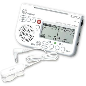 SEIKO STH200WHSP ホワイト チューナー&メトロノーム STH200 + STM30 ピックアップマイク 付