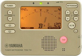 ヤマハ YAMAHA チューナー メトロノーム TDM-710GL ゴールド
