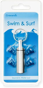 CRESCENDO 耳栓 水中用 イヤープロテクター Swim & Surf