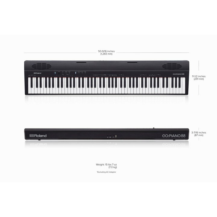 楽天市場】Roland GO:PIANO88 GO-88P ローランド 電子キーボード 電子 
