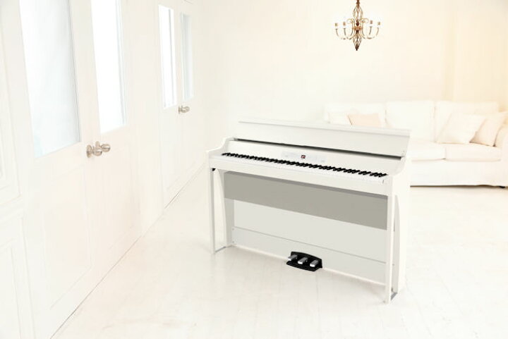 楽天市場】KORG G1B Air WH ホワイト 専用スタンド 高低椅子 