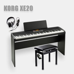 KORG XE20 BK pX^h ST-B1 ֎q Zbg RO dqsAm 88 wbhzT[rX