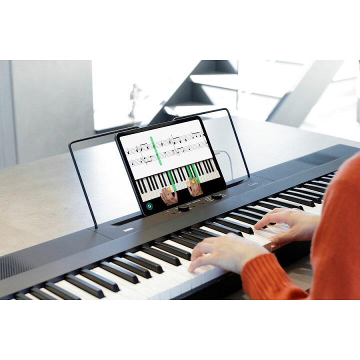楽天市場】電子ピアノ 88鍵盤 KORG L1SP Liano BLACK コルグ X型 